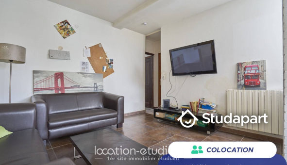 Colocation étudiante Studio &agrave; Douai (59500)
