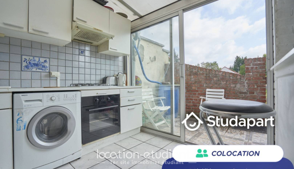 Colocation étudiante Studio &agrave; Douai (59500)
