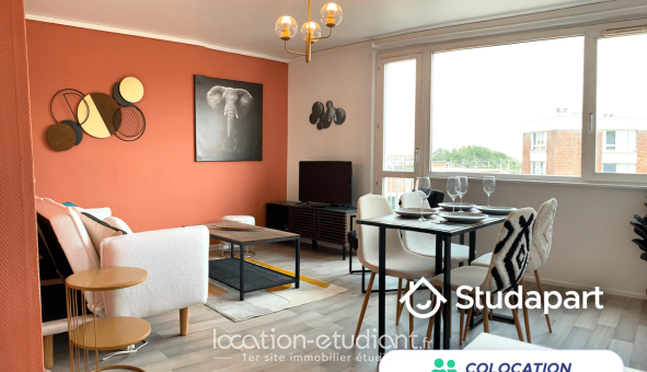 Colocation étudiante T3 &agrave; Douai (59500)