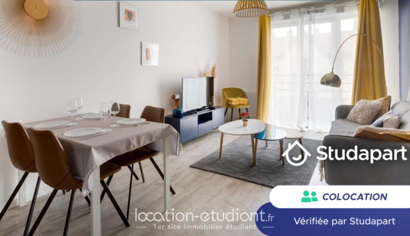 Colocation étudiante T3 &agrave; Drancy (93700)