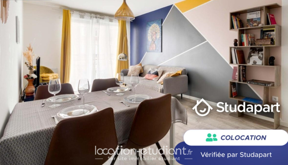 Colocation étudiante T3 &agrave; Drancy (93700)