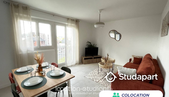 Colocation étudiante Studio &agrave; Elbeuf (76500)