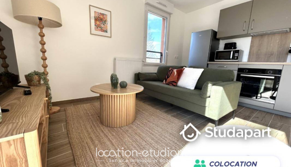 Colocation étudiante Studio &agrave; Émerainville (77184)