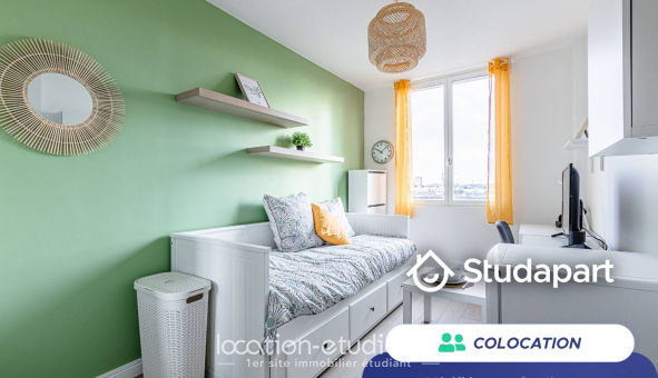 Colocation étudiante T5 &agrave; Épinay sur Seine (93800)