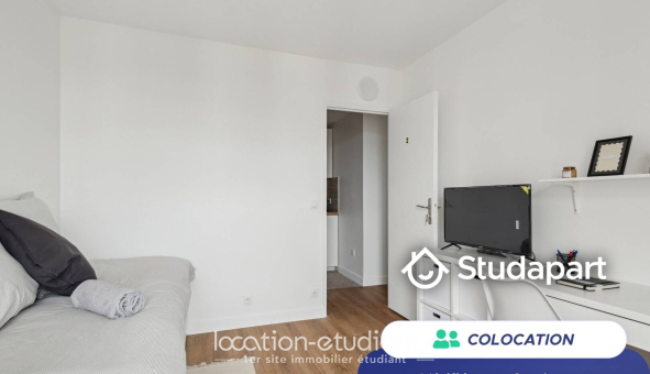 Colocation étudiante Studio &agrave; Épinay sur Seine (93800)