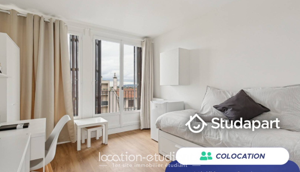 Colocation étudiante Studio &agrave; Épinay sur Seine (93800)