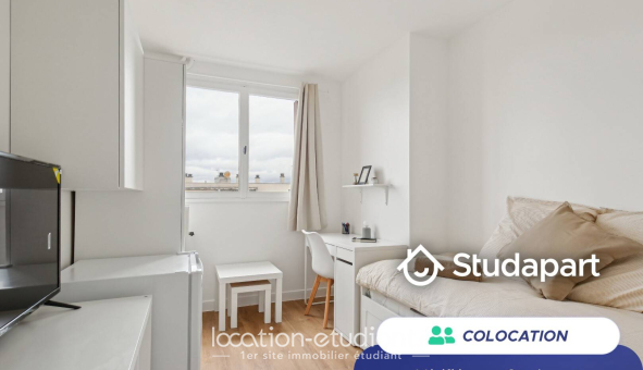 Colocation étudiante Studio &agrave; Épinay sur Seine (93800)