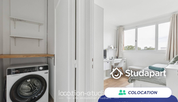 Colocation étudiante Studio &agrave; Épinay sur Seine (93800)