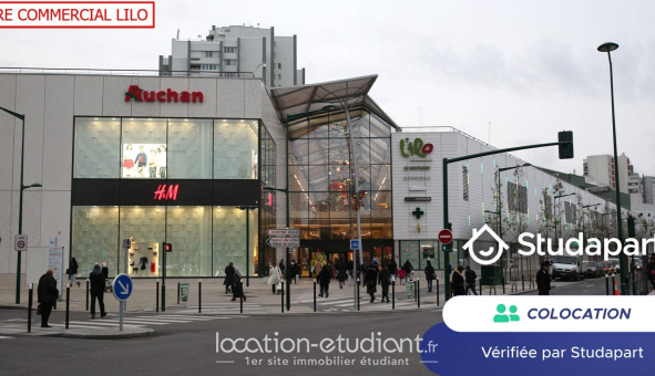 Colocation étudiante Studio &agrave; Épinay sur Seine (93800)