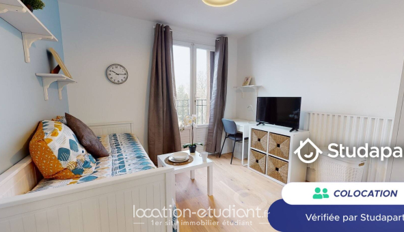 Colocation étudiante T4 &agrave; Épinay sur Seine (93800)