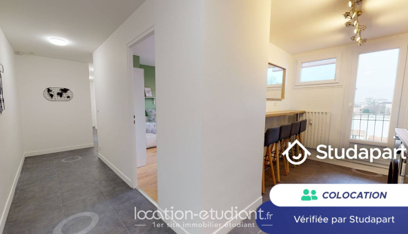 Colocation étudiante T4 &agrave; Épinay sur Seine (93800)