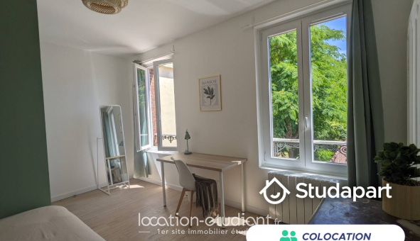 Colocation étudiante Studio &agrave; Évreux (27000)