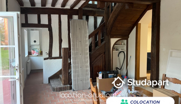 Colocation tudiante T1 à vreux (27000)