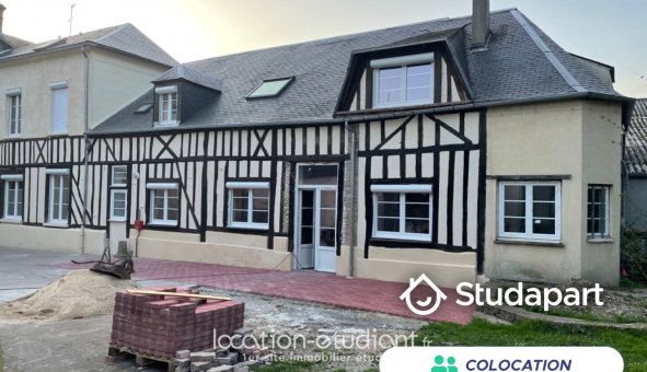 Colocation tudiante T1 à vreux (27000)
