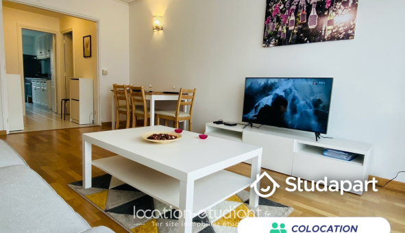 Colocation étudiante T4 &agrave; Évry (91000)
