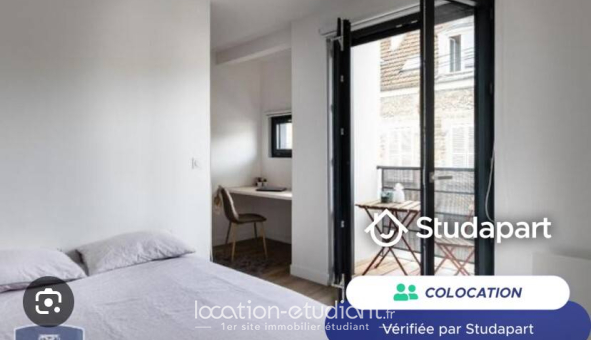 Colocation étudiante Studio &agrave; Évry (91000)
