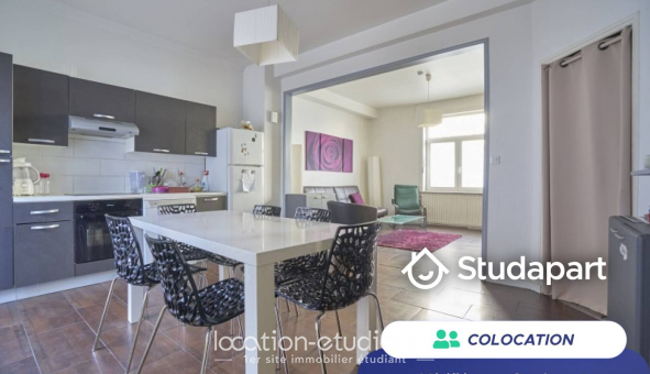 Colocation étudiante Studio &agrave; Faches Thumesnil (59155)
