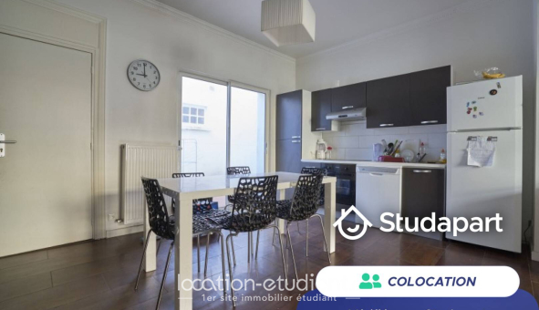 Colocation étudiante Studio &agrave; Faches Thumesnil (59155)