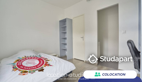 Colocation étudiante Studio &agrave; Faches Thumesnil (59155)