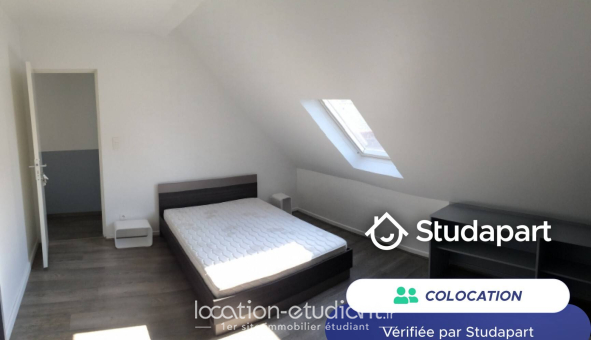 Colocation étudiante Studio &agrave; Faches Thumesnil (59155)