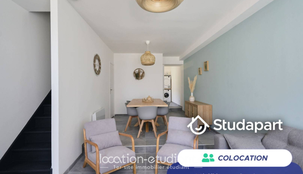 Colocation étudiante Duplex &agrave; Faches Thumesnil (59155)