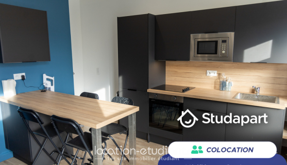 Colocation étudiante T1 &agrave; Faches Thumesnil (59155)