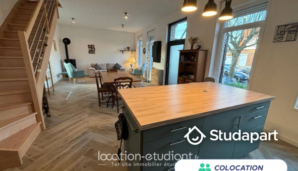 Colocation étudiante Studio &agrave; Famars (59300)