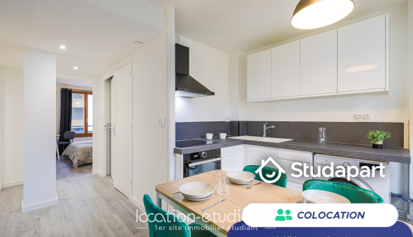 Colocation étudiante T4 &agrave; Fontaine (38600)