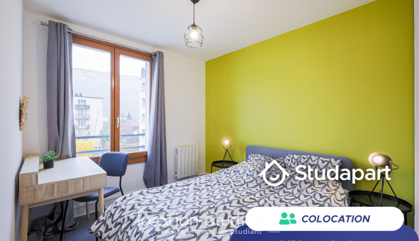 Colocation étudiante T4 &agrave; Fontaine (38600)