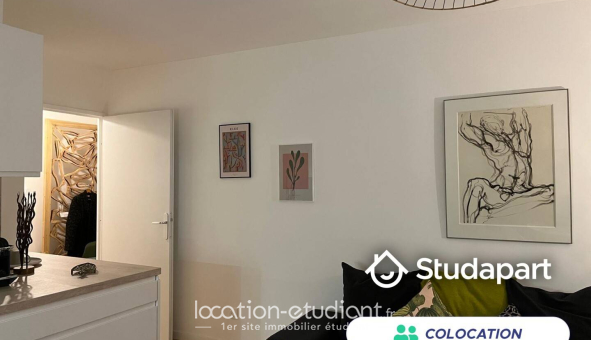 Colocation étudiante Studio &agrave; Fontainebleau (77300)