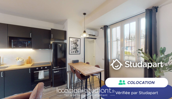 Colocation étudiante T3 &agrave; Fontainebleau (77300)