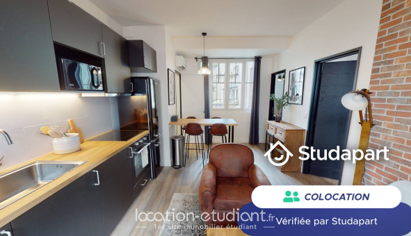 Colocation étudiante T3 &agrave; Fontainebleau (77300)