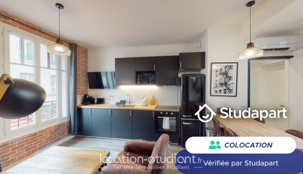 Colocation étudiante T3 &agrave; Fontainebleau (77300)