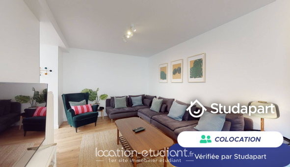 Colocation étudiante Studio &agrave; Fontainebleau (77300)