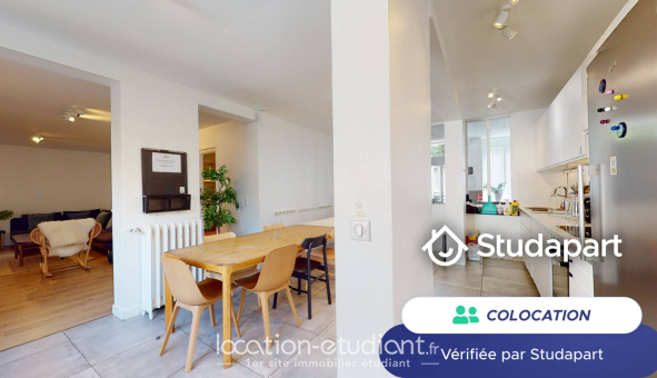 Colocation étudiante Studio &agrave; Fontainebleau (77300)