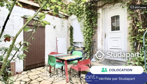Colocation étudiante Studio &agrave; Fontenay sous Bois (94120)