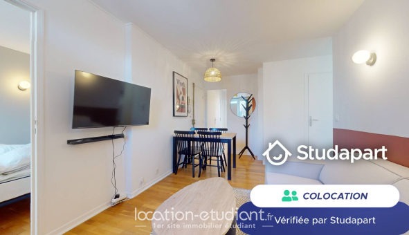 Colocation étudiante Studio &agrave; Gennevilliers (92230)