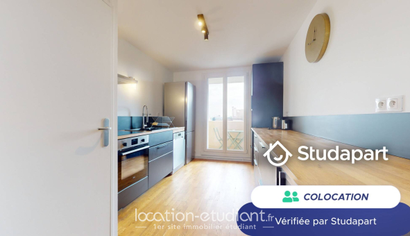 Colocation étudiante Studio &agrave; Gennevilliers (92230)