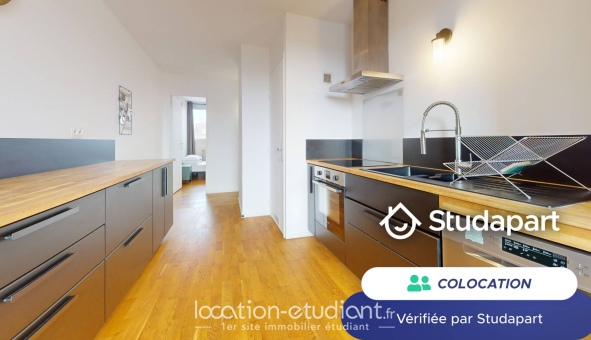 Colocation étudiante Studio &agrave; Gennevilliers (92230)