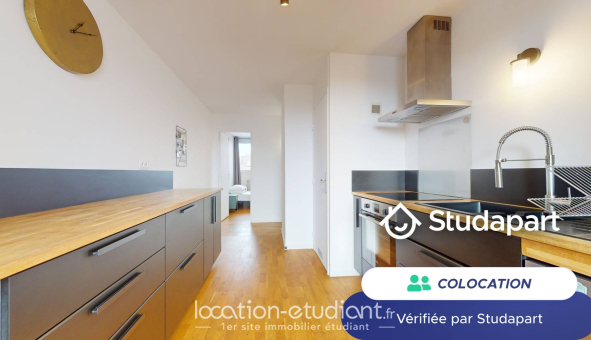 Colocation étudiante Studio &agrave; Gennevilliers (92230)