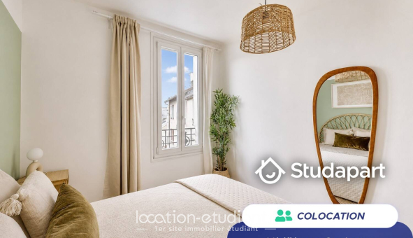 Colocation étudiante Studio &agrave; Gentilly (94250)