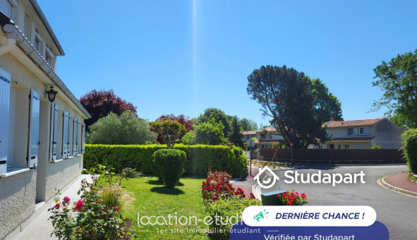 Colocation étudiante Studio &agrave; Gradignan (33170)