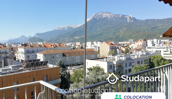 Colocation étudiante T3 &agrave; Grenoble (38000)