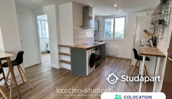 Colocation étudiante T3 &agrave; Grenoble (38000)