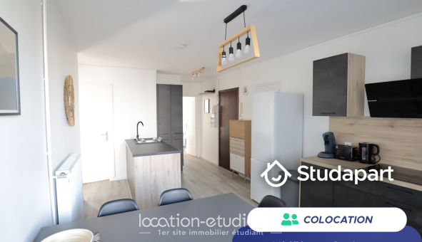 Colocation étudiante Studio &agrave; Grenoble (38000)