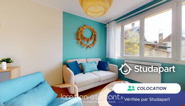 Colocation étudiante Studio &agrave; Grenoble (38000)
