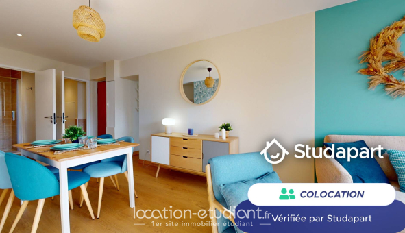Colocation étudiante Studio &agrave; Grenoble (38000)