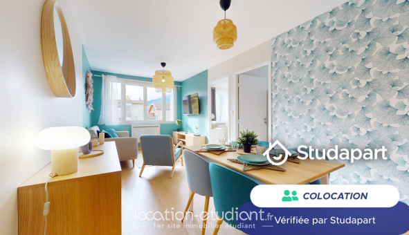 Colocation étudiante Studio &agrave; Grenoble (38000)