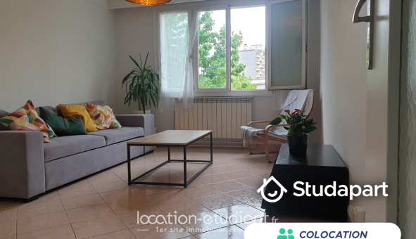 Colocation étudiante T4 &agrave; Grenoble (38000)
