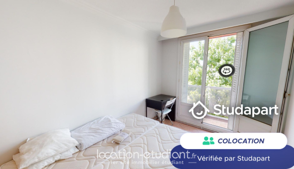 Colocation étudiante T4 &agrave; Grenoble (38000)